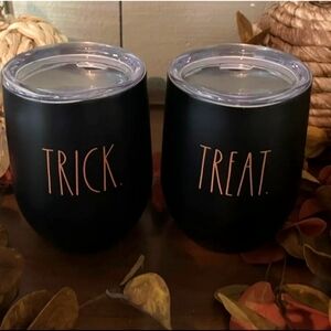 Trick/Treat Insulated Stainless Steel Glass Set